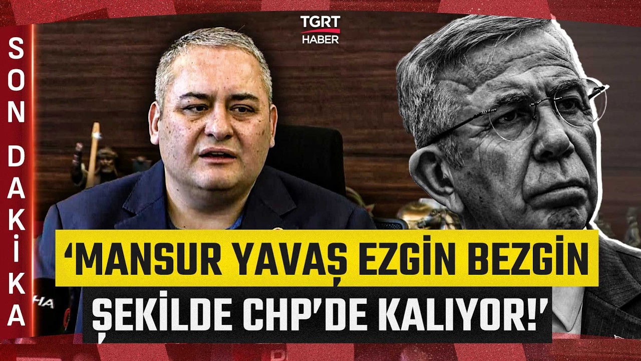 #SONDAKİKA | Mesut Özarslan'dan Çarpıcı Mansur Yavaş Sözleri! 'Ezgin Bezgin Şekilde CHP'de Kalıyor'