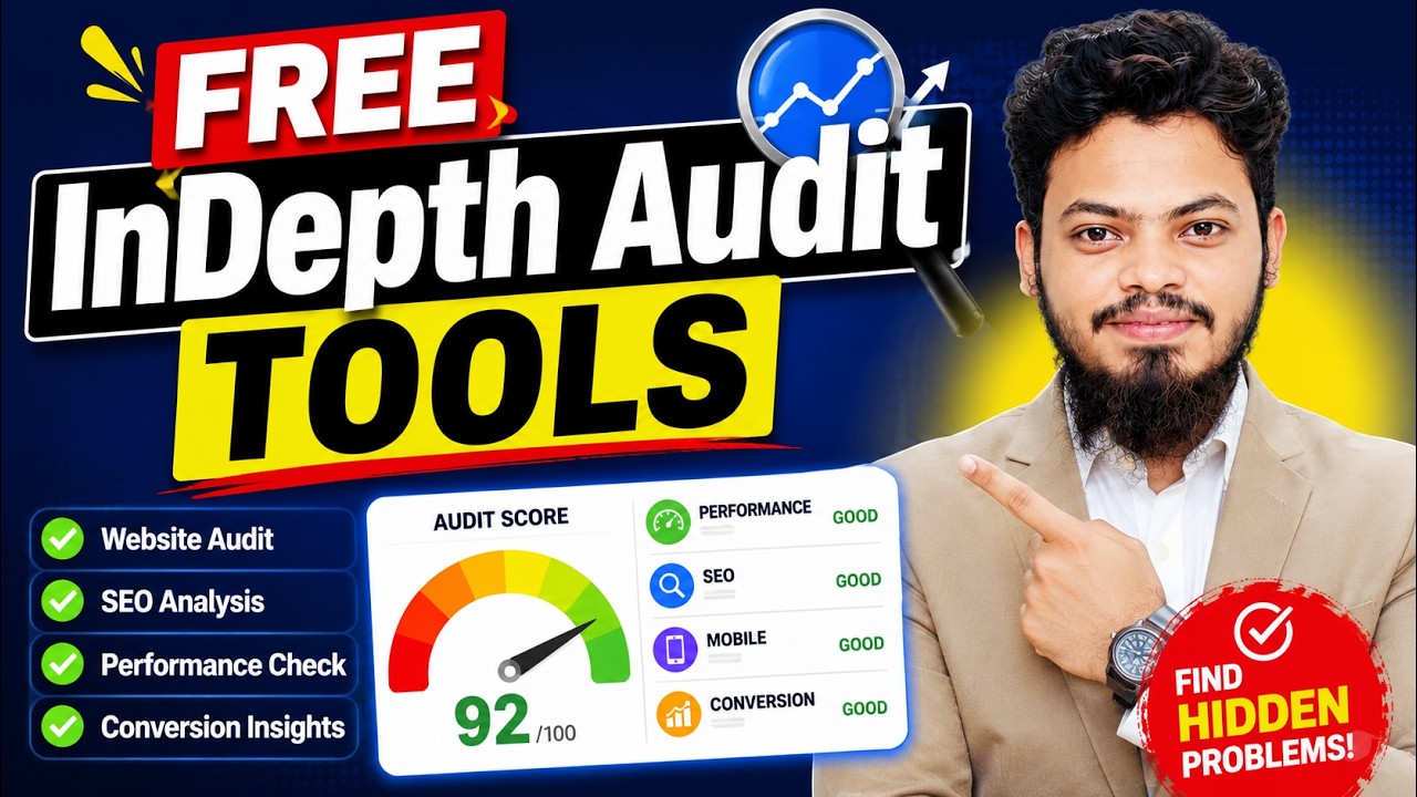 Best FREE Website Audit Tool for SEO, CRO & Performance (2026) | Best Digital Marketing Agency