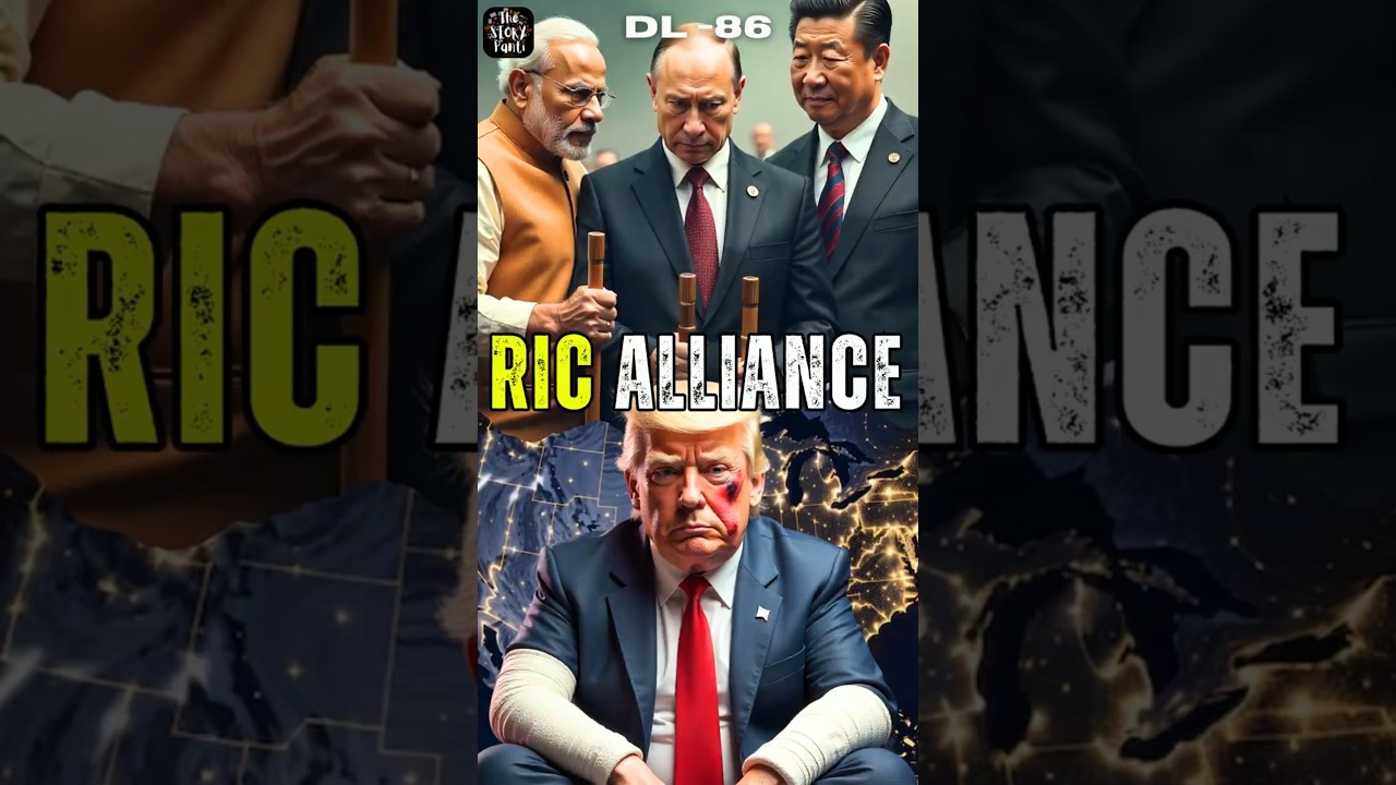 Can Russia India China Alliance Counter US Dollar #india #russia #china #trump #ytshorts