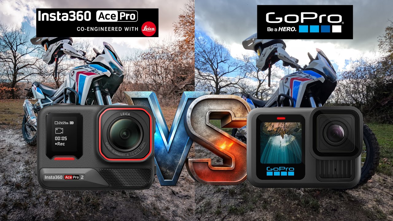 Insta360 Ace Pro 2 vs. GoPro Hero 13 Black – Die bessere Actionkamera beim Motorradfahren?