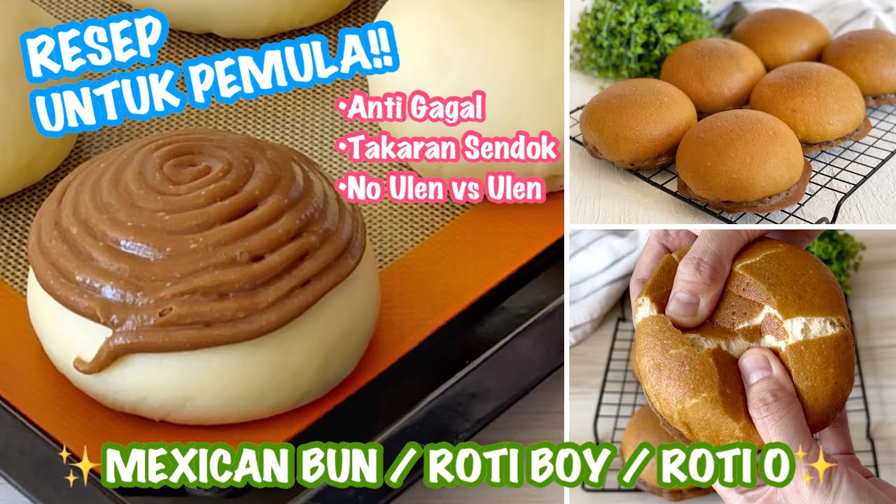 MEXICAN BUN!! Ketagihan Buat Semenjak Tau Resep Ini! Bahan Simple Rasa Juara✨✨