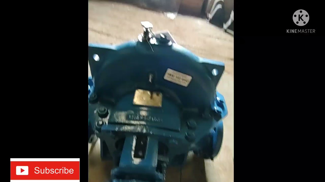 kirloskar up split casing pump open // Horizontal split casing pump