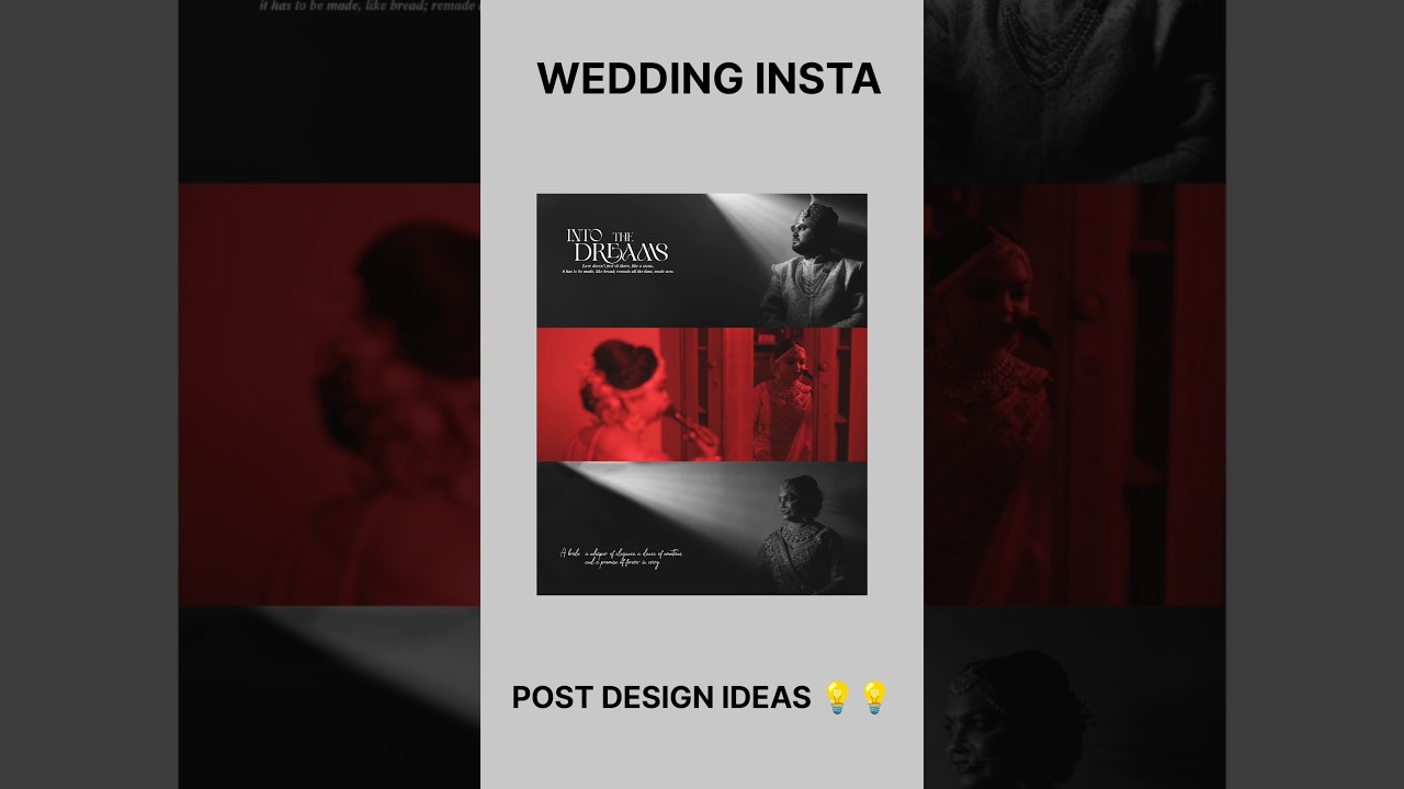 Instagram Wedding Post Ideas 