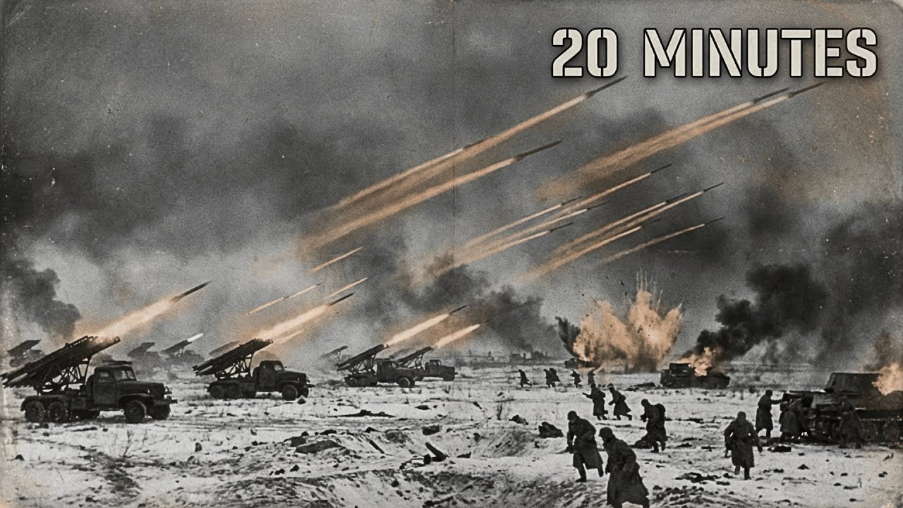 Stalingrad, 1942: Paulus a VU1 600 Katiouchas et S'EST MOQUÉ—Jusqu'à ce que Staline HURLE Brûlez-les