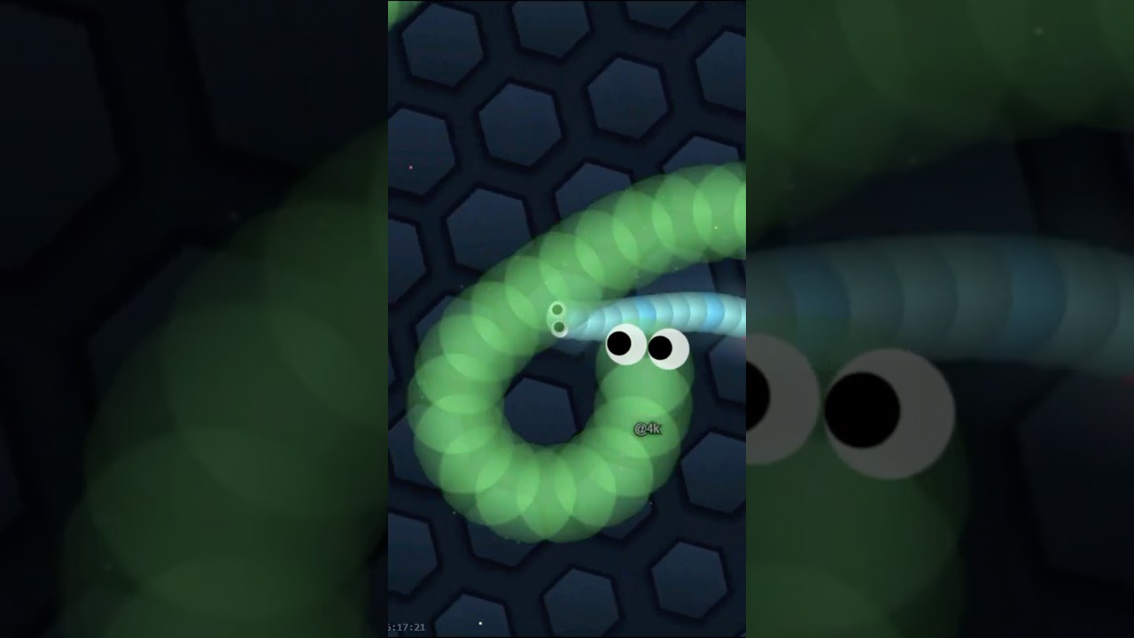 Insane kills in Slither.io! 🤯🐍 #Gaming #Slitherio #Skills