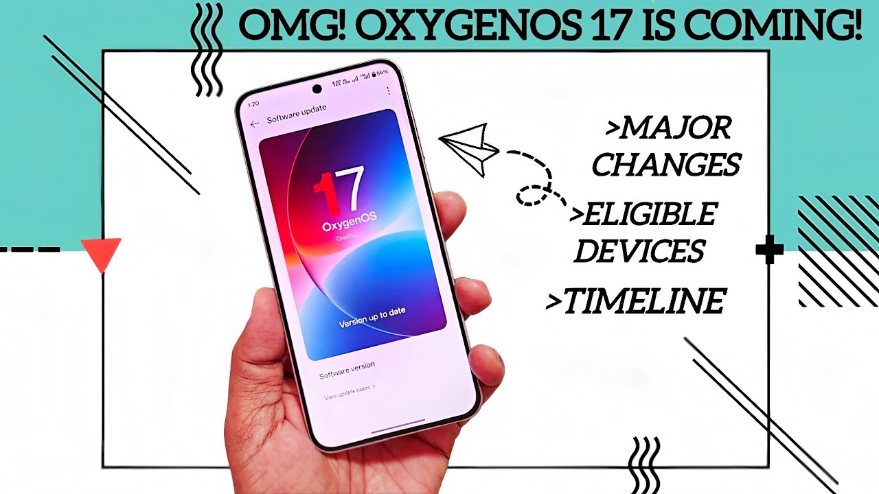 Обновление OxygenOS 17 скоро появится на всех устройствах OnePlus!