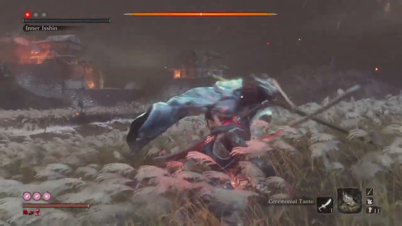 Sekiro™: Shadows Die Twice | Inner Isshin vs Mist Raven & Shadowfall