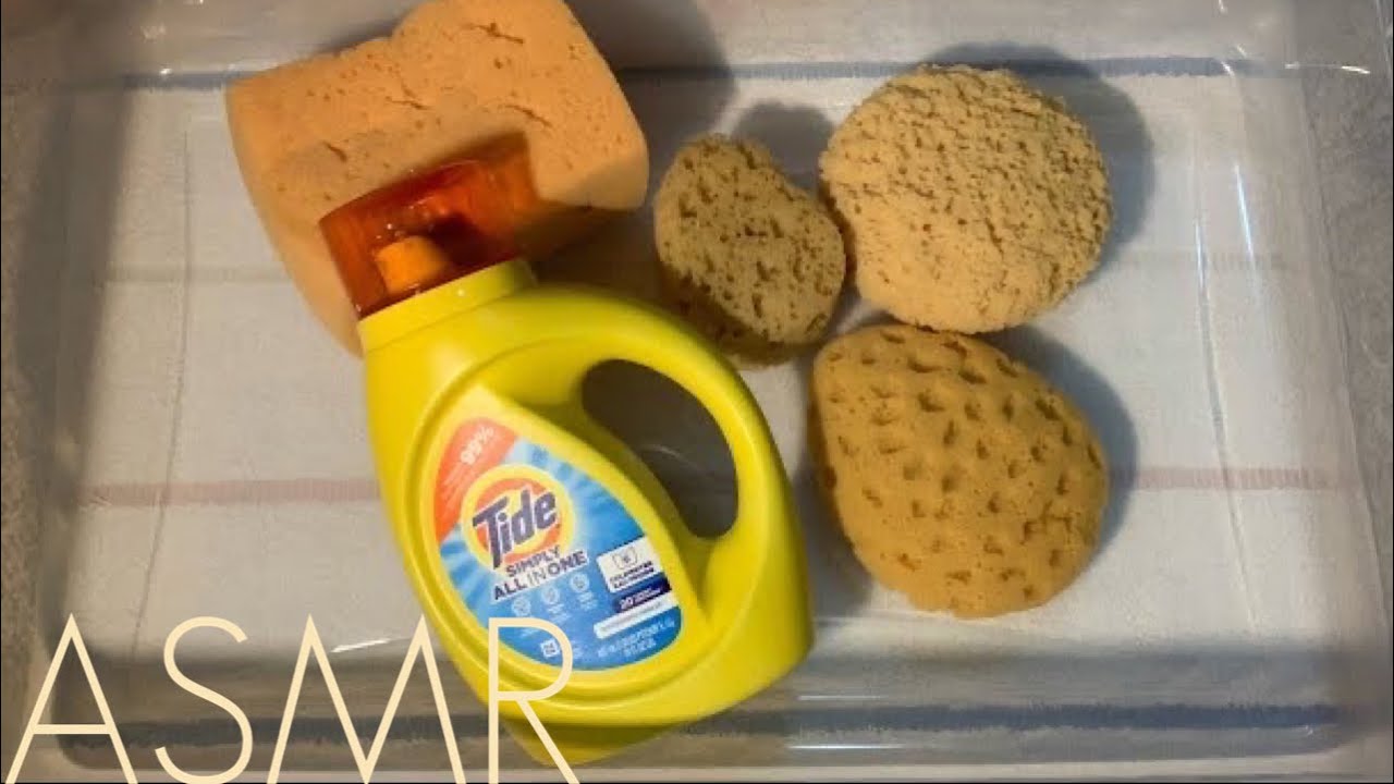 ASMR | Frothy Laundry Detergent Suds 🧺