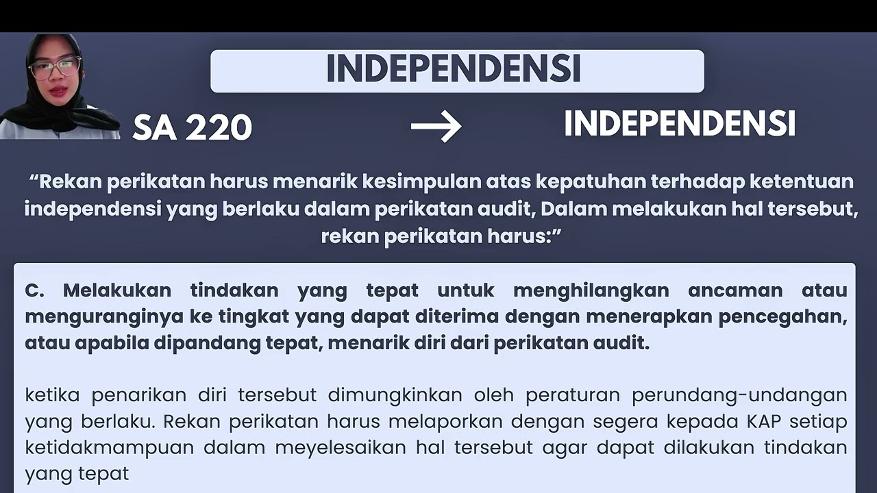 Pengendalian Mutu Untuk Audit Atas Laporan Keuangan SA 220