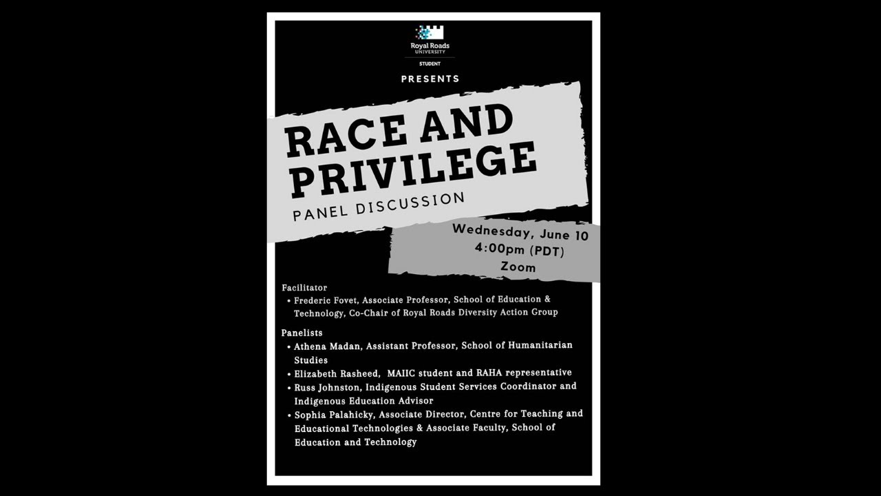 RRU Panel Discussion on Race and Privilege