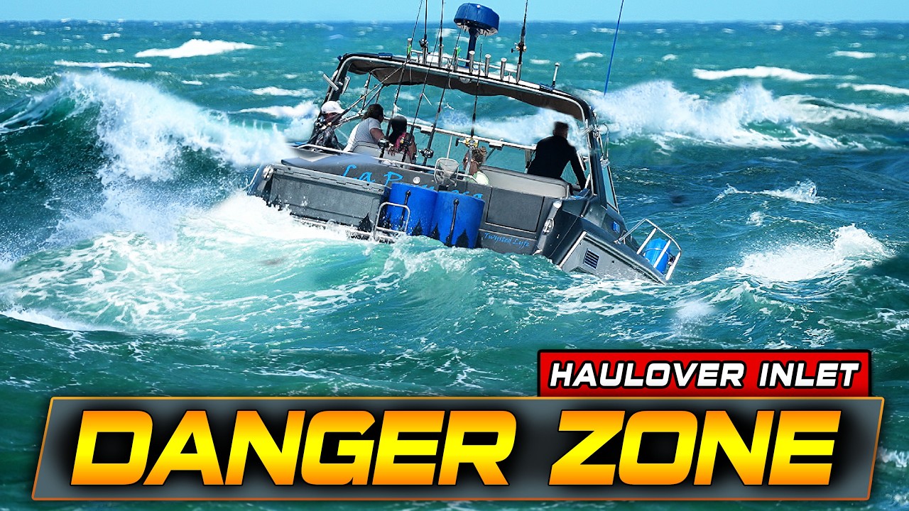 BIG MISTAKE IN ROUGH WATERS AT HAULOVER INLET!!! BOAT ZONE