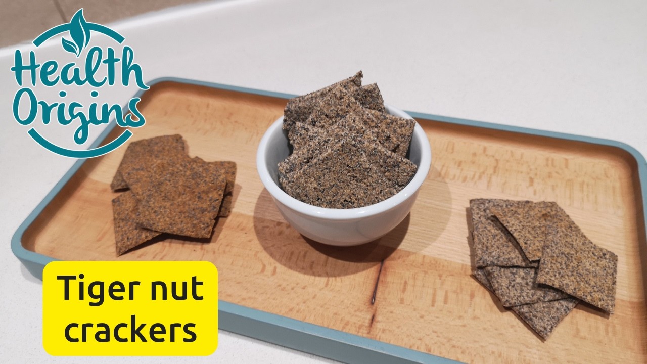 Tiger Nut Crackers – 3 Ways (Neutral, Sweet & Savoury) | Vegan & Oil-Free