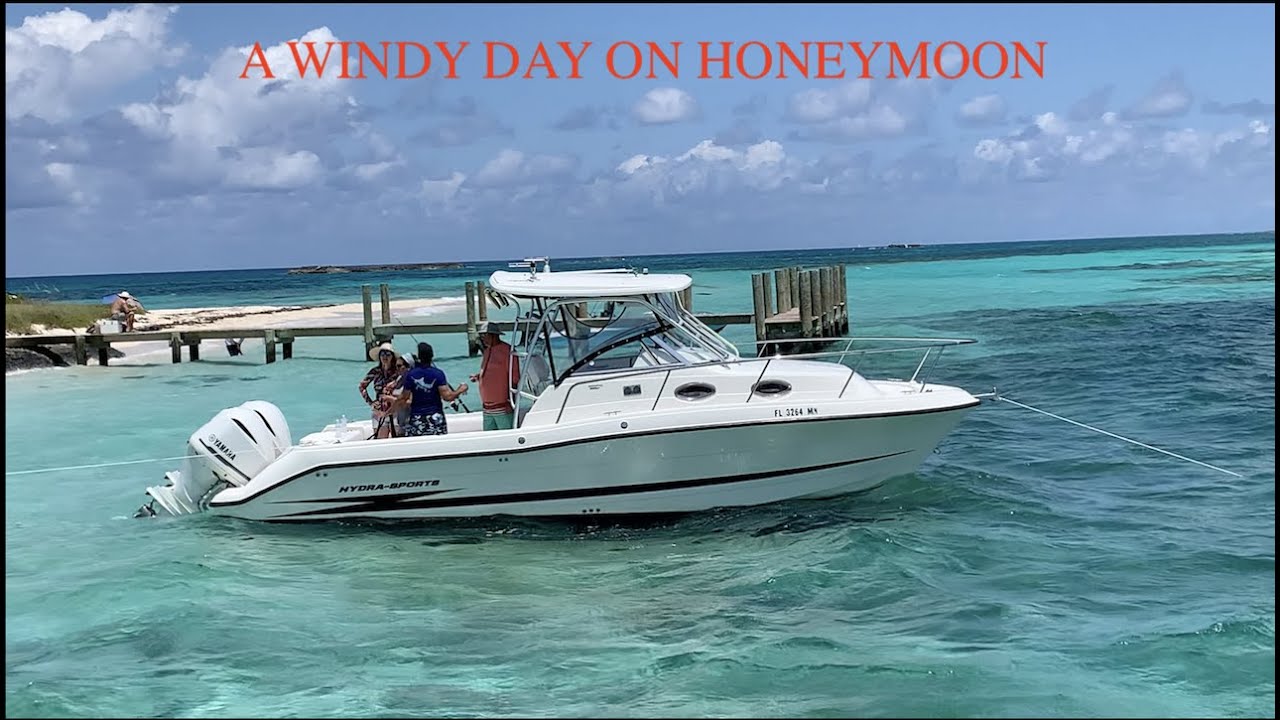 A WINDY DAY IN HONEYMOON HARBOUR BIMINI BAHAMAS 🐡🦞🦀🐡🐠🐟🐬🐳🐋🦈 EP-78