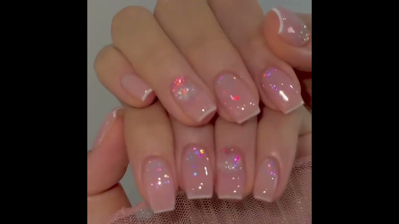 Pearl Embellished Nails