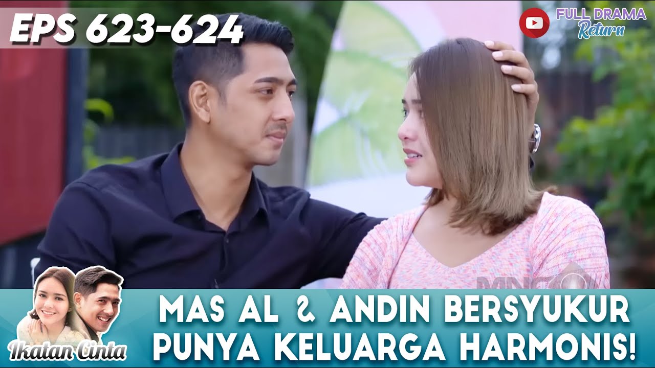 AIR MATA HARU! MAS AL & ANDIN BERSYUKUR PUNYA KELUARGA HARMONIS - IKATAN CINTA