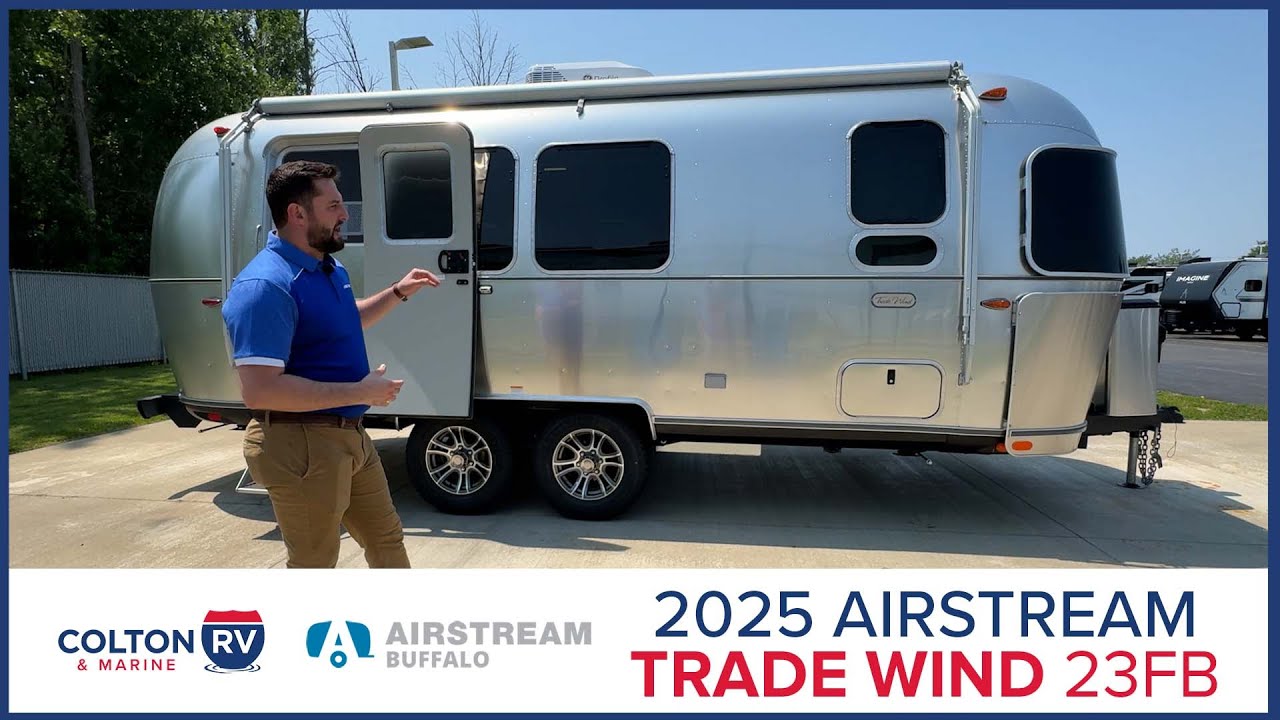 2025 Airstream Trade Wind 23FB TWIN Travel Trailer Tour