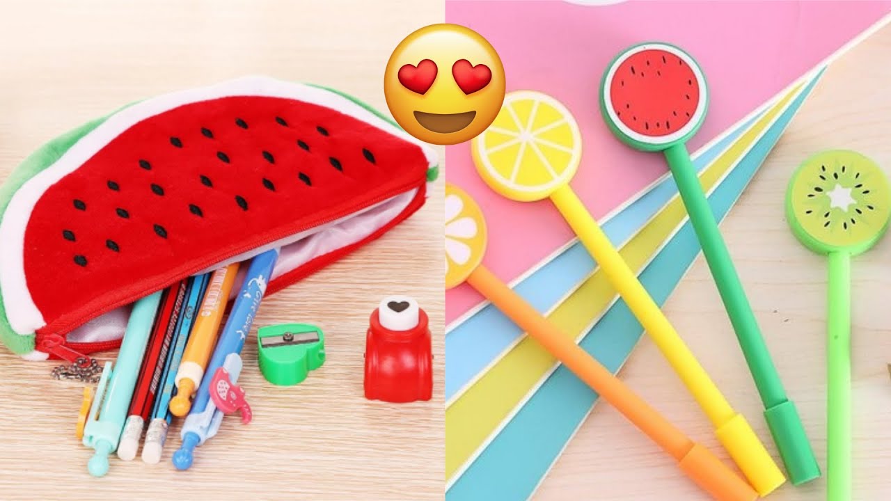 DIY WATERMELON SCHOOL SUPPLIES for Back to School | Easy & Cute Hacks