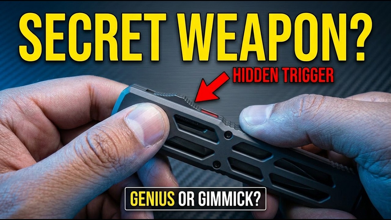Automatic knife disguised as EDC genius or gimmick?