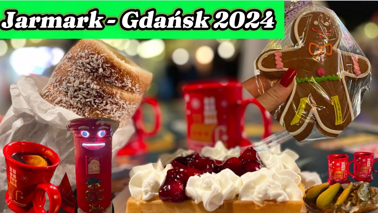 Jarmark Bożonarodzeniowy Gdańsk 2024 . Było cudownie , pysznie i 🎄❄️☃️bajecznie