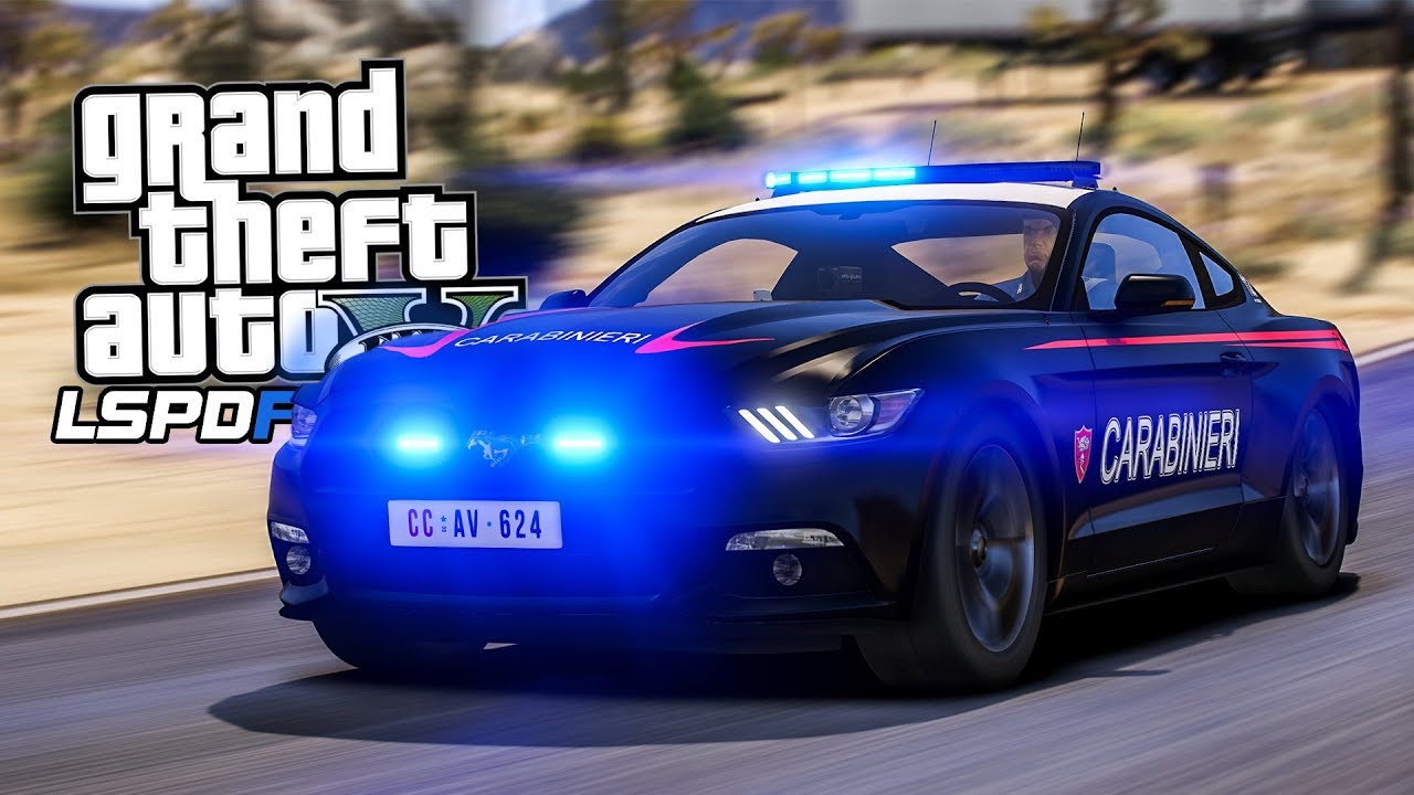 FORD MUSTANG DEI CARABINIERI!! - GTA 5 LSPDFR ITA 👮‍♀️
