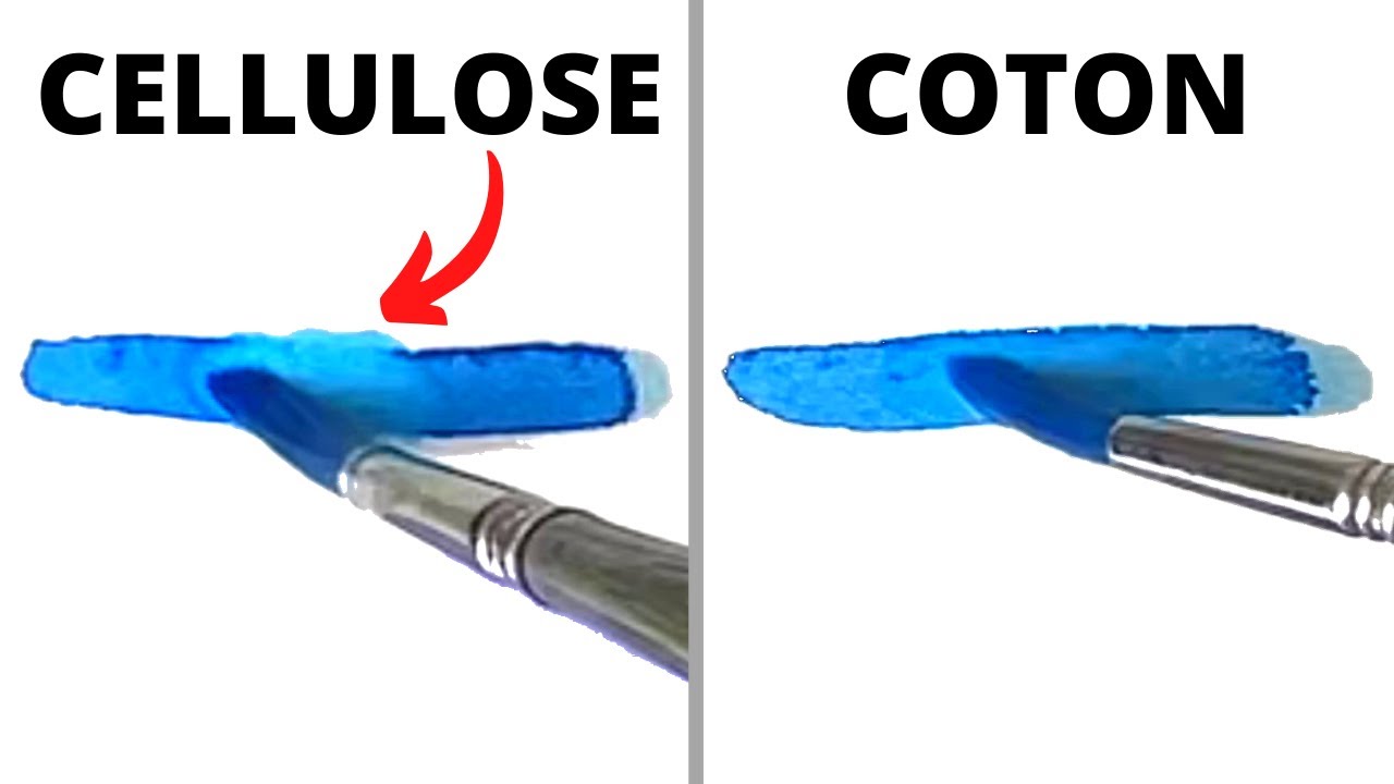 Pourquoi faisons-nous plus d'erreurs au cellulose qu'au coton?