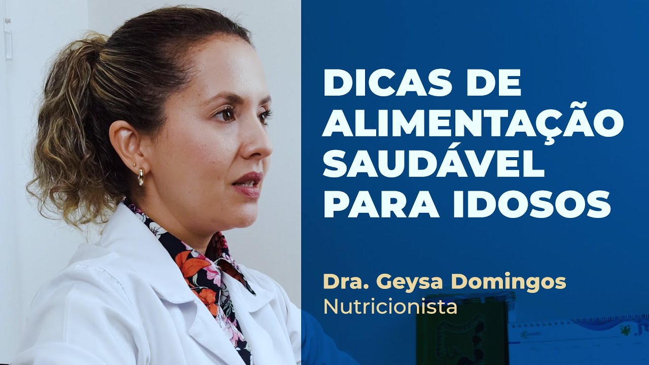Dicas de alimentação saudável para idosos