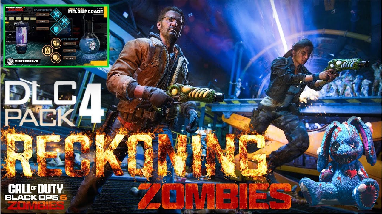 BO6 ZOMBIES NOWA MAPA RECKONING! MR PEEKS Ulepszenie, UBER KLAUS BOSS & Cudowania Broń GORGOFEX!