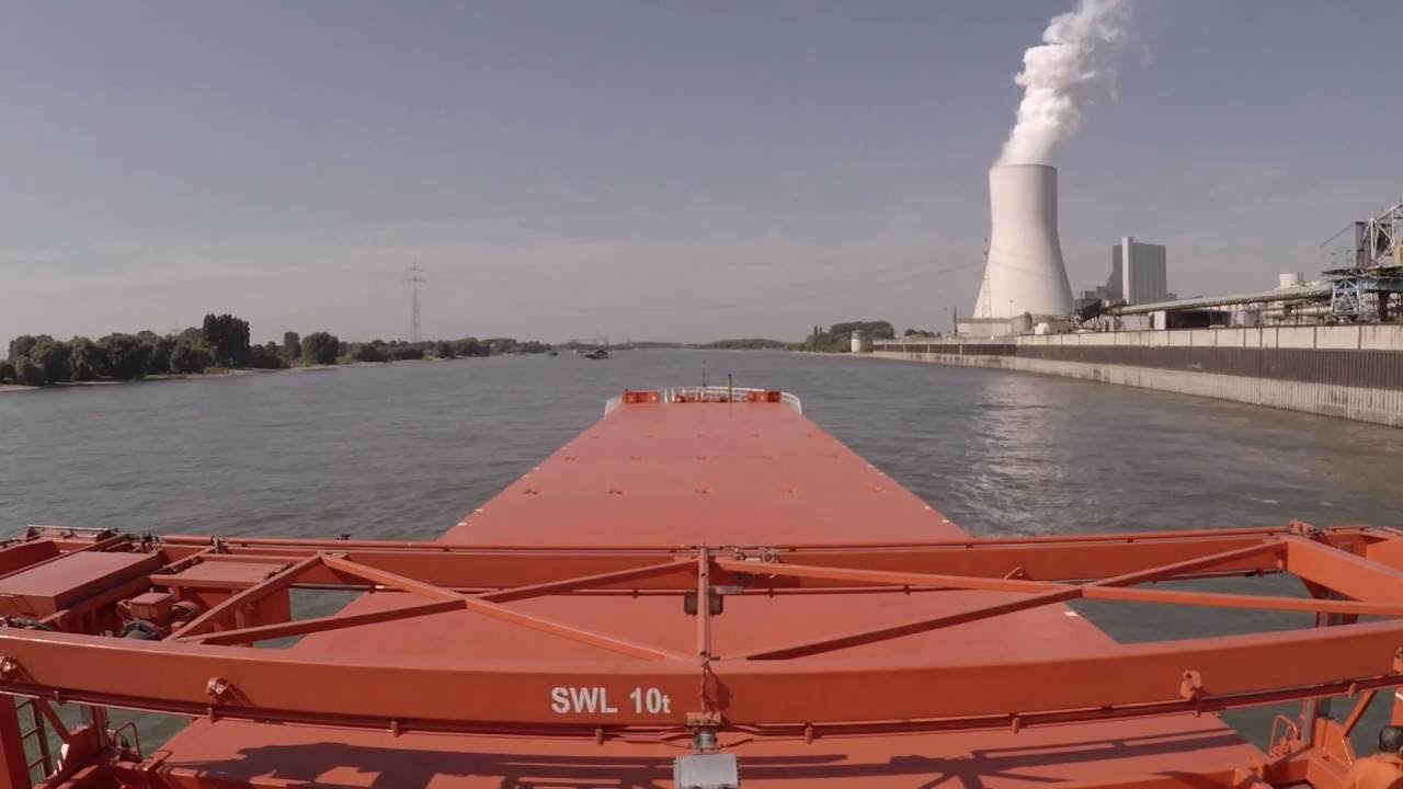 Rolling down the river!...