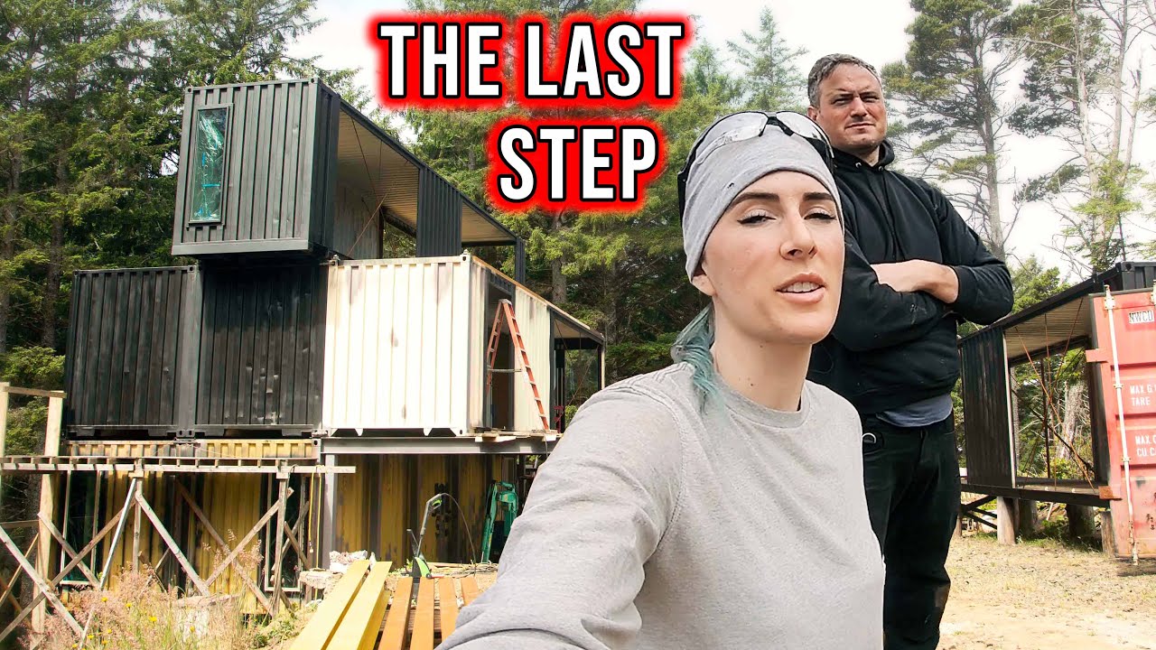 WE ARE ALMOST THERE! The LAST STEPS For The 6th & 7th Containers...#construction #diy #build #house