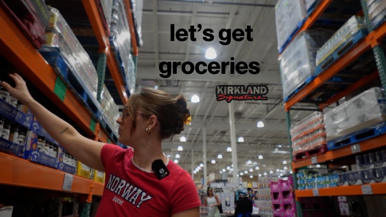 Costco Grocery Shop With Me // how I shop to save money + eat healthy
