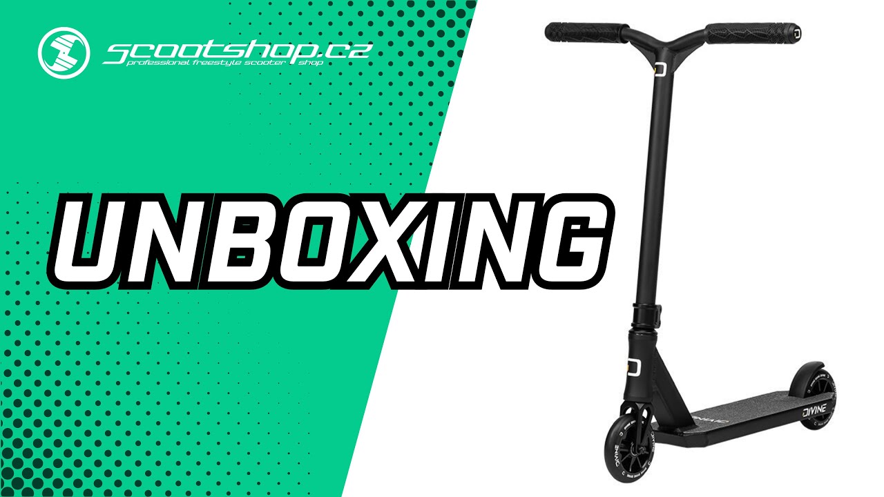 Unboxing: freestyle koloběžka Divne Loki XS