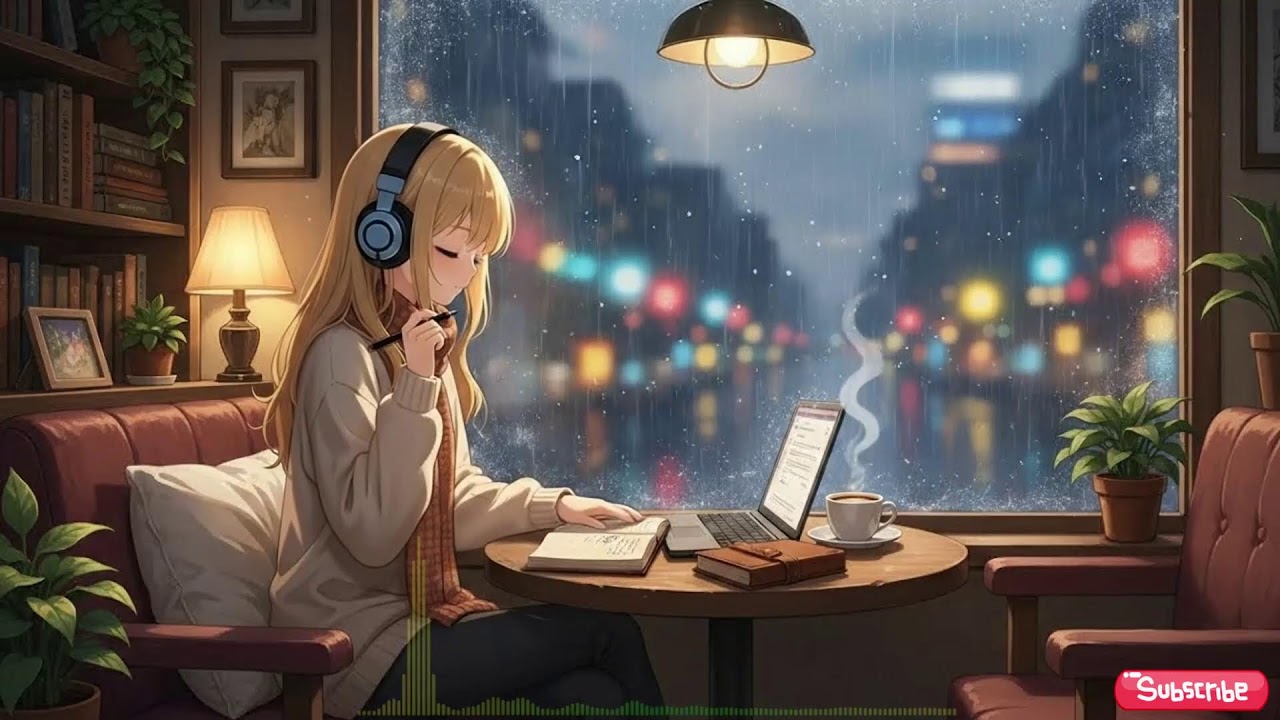 Late Night Coffee Shop ☕ Jazz Lofi for Deep Work & Study (24/7 Live)
