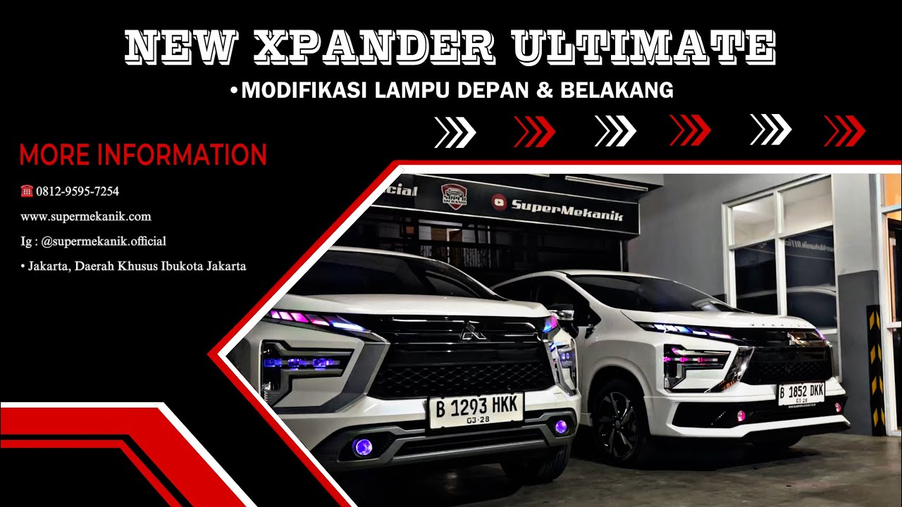 JANGAN ASAL MODIF XPANDERMU⁉️SEHARI MASUK WORKSHOP⁉️BUUUUMMMMMMPPPPPPP AUTO GANTENG BOSS #xpander