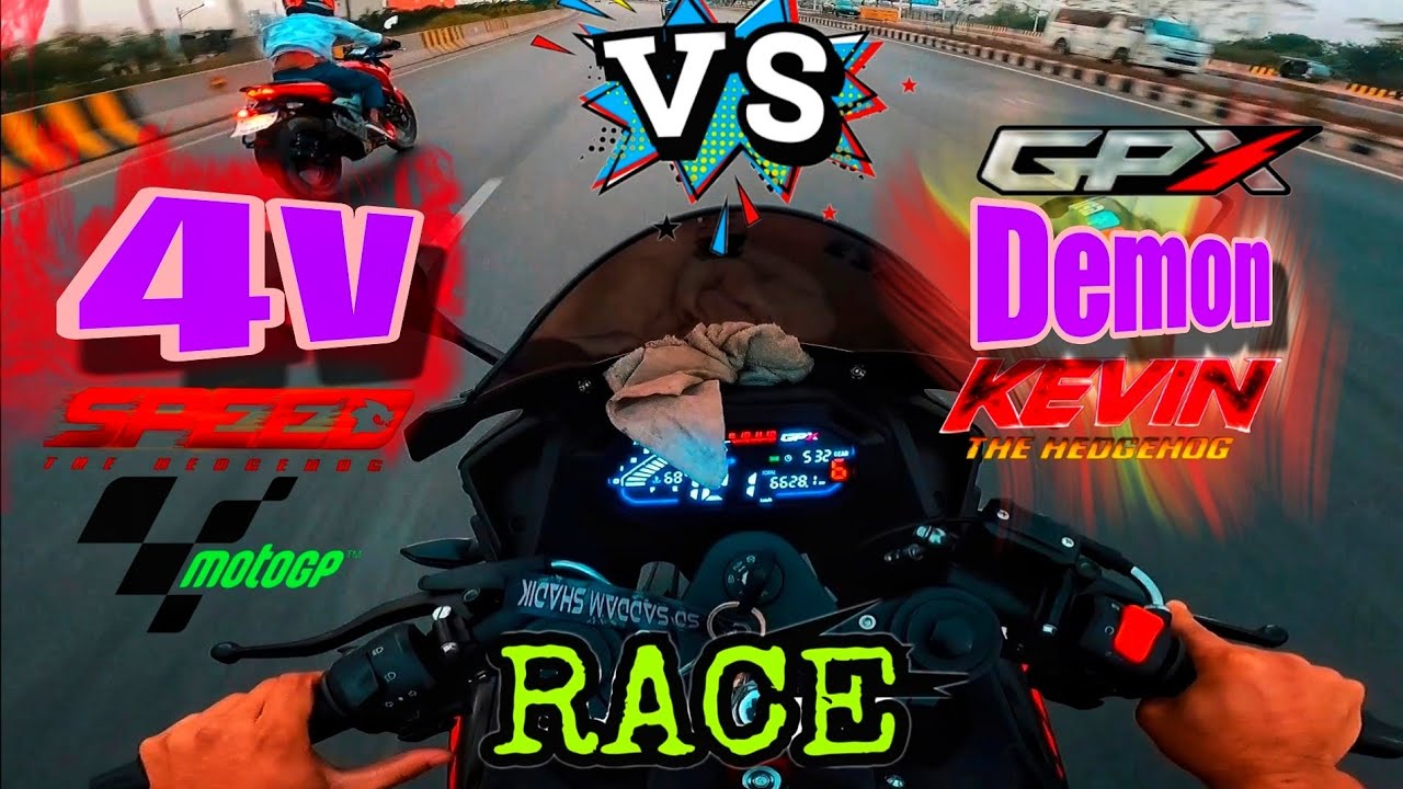 GPX Demon vs Apache 4V 🔥 300 Feet Drag Race | Who Wins?