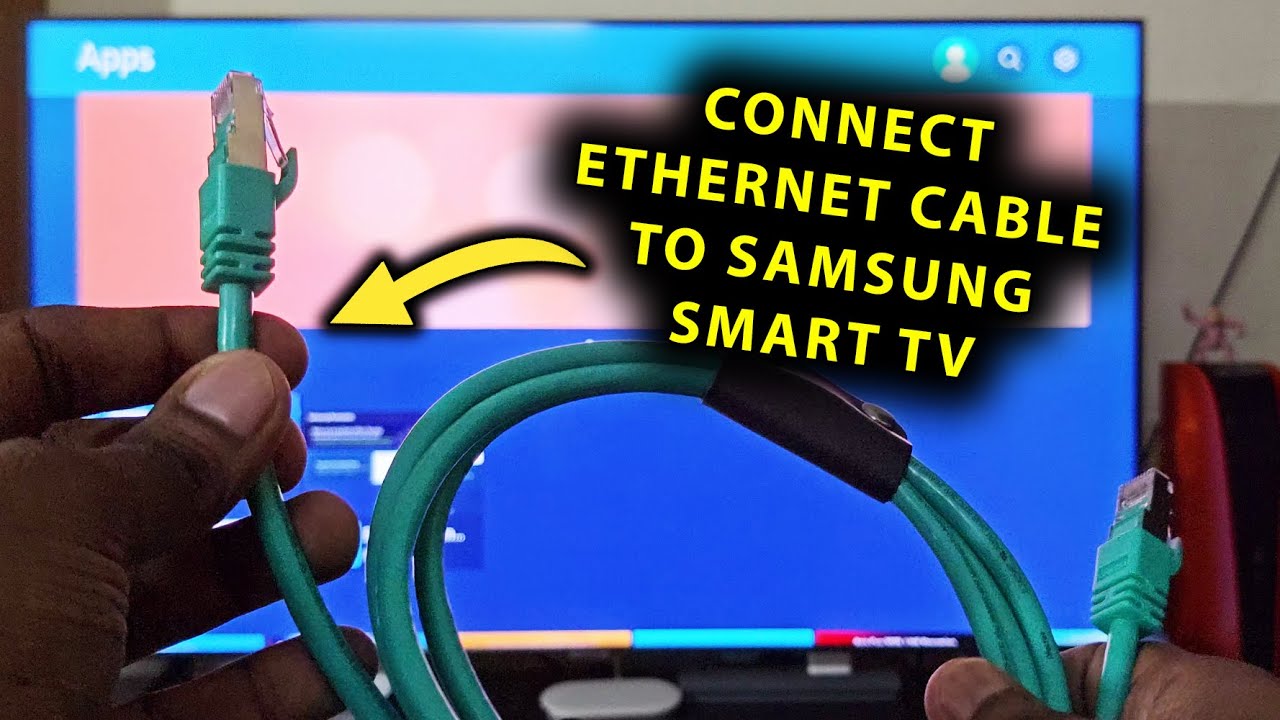 Как подключить кабель Ethernet к телевизору Samsung Smart TV | Быстрое повышение скорости интернета
