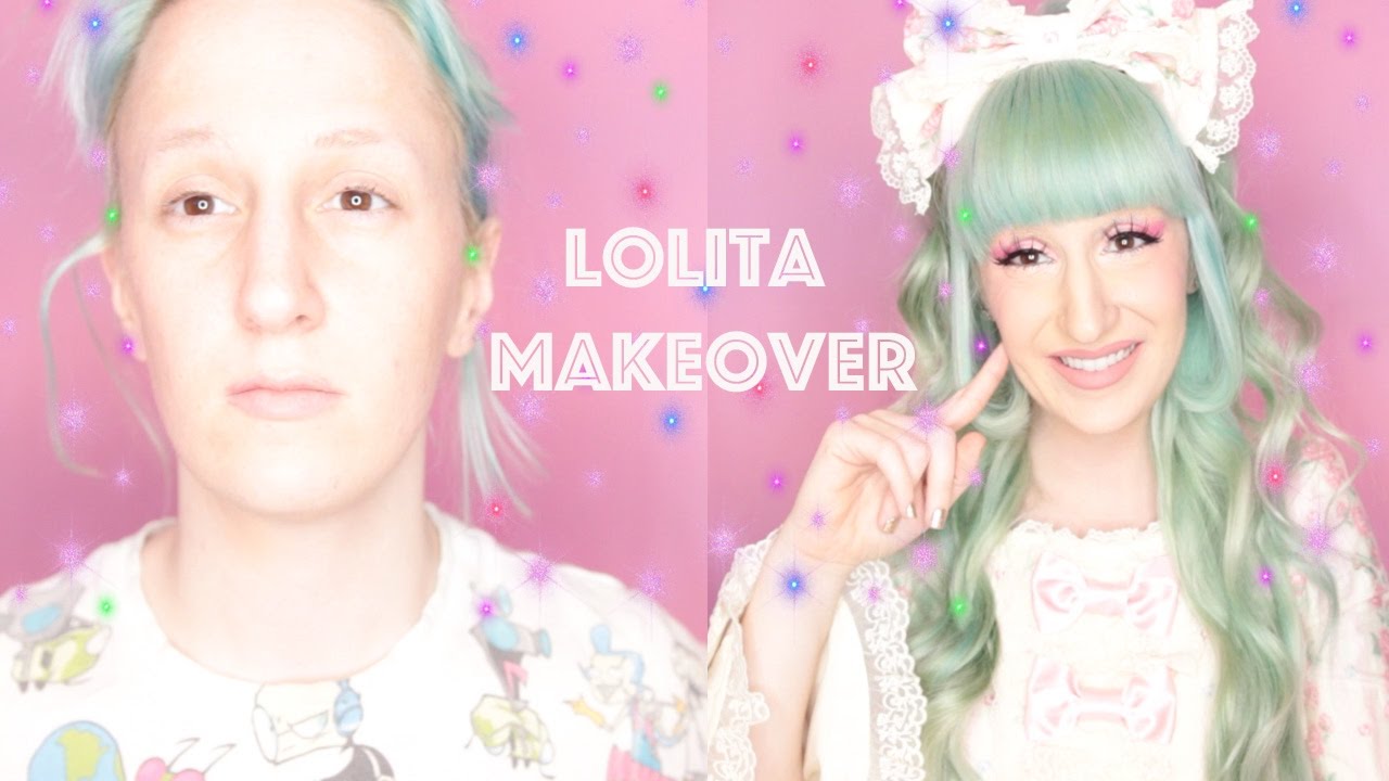 Sweet Lolita Makeup & Hair Tutorial ft. Peak Cosmetics + Duvolle