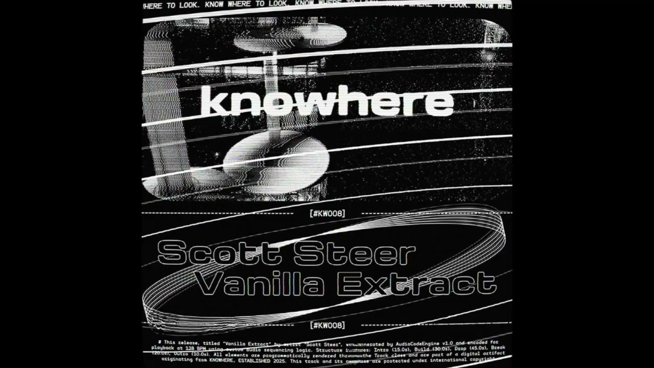 Scott Steer - Vanilla Extract