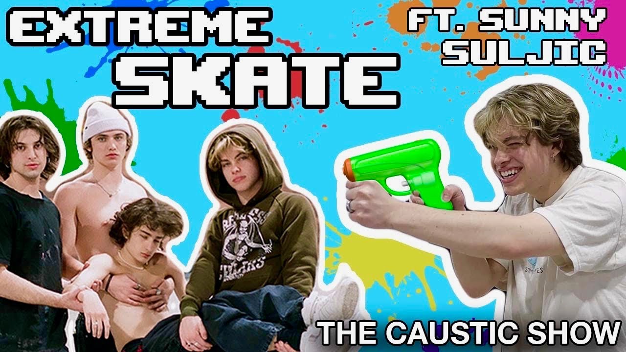 ЭКСТРЕМАЛЬНАЯ ИГРА НА СКЕЙТЕ ПРИ УЧАСТИИ САННИ СУЛЬДЖИКА - ШОУ CAUSTIC