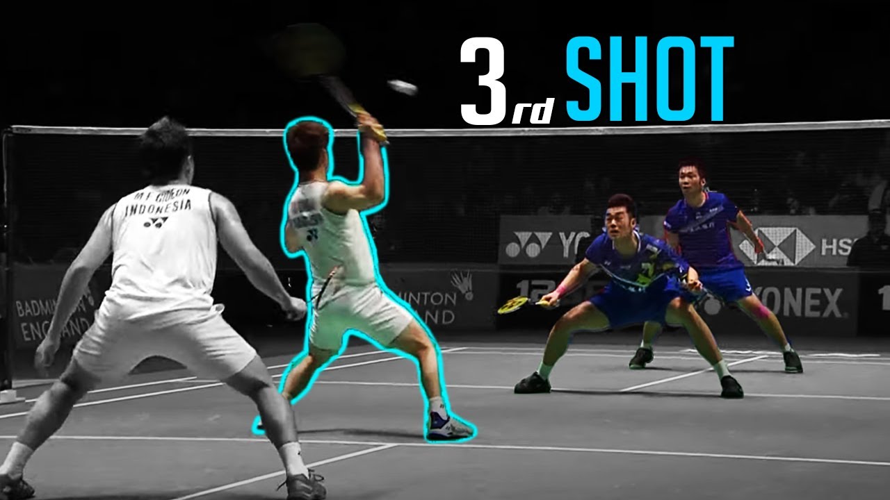 The 3rd Shot  - The Most Important Shots in Doubles Badminton | Tactical Analysis