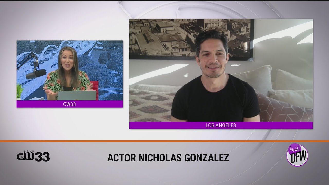 WATCH: Chatting with Texas actor Nicholas Gonzalez from Narcos, The Good Doctor