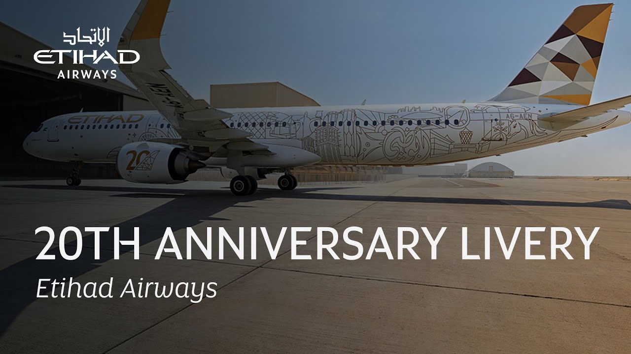 20th Anniversary Livery | Etihad Airways