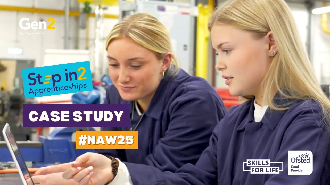 Case Study with our Step in2 Apprenticeship Learners! #NAW25 | Step in2 Pre-Apprenticeship Programme