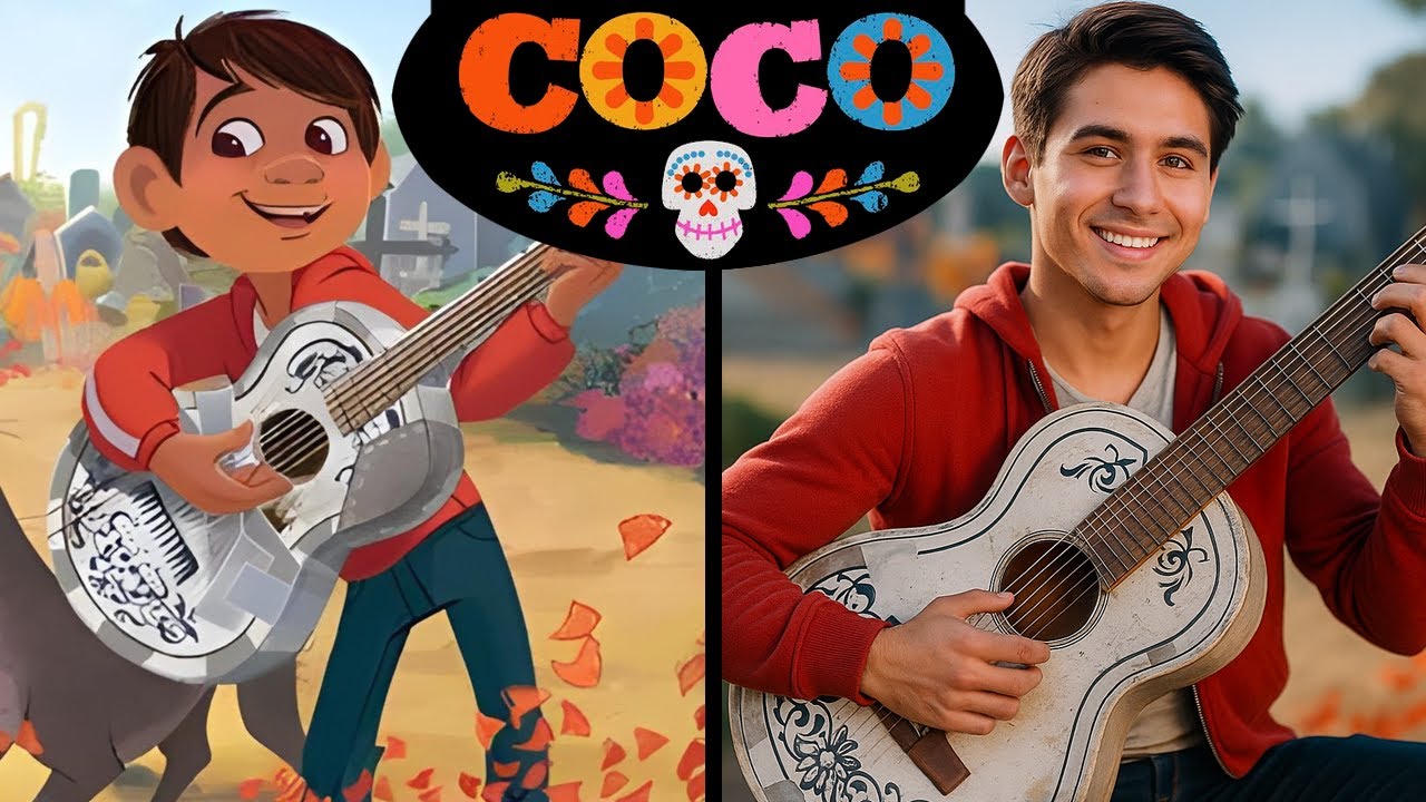 Coco in Real Life 🎶💀✨ | Stunning AI Transformations of Disney Pixar&rsquo;s Coco