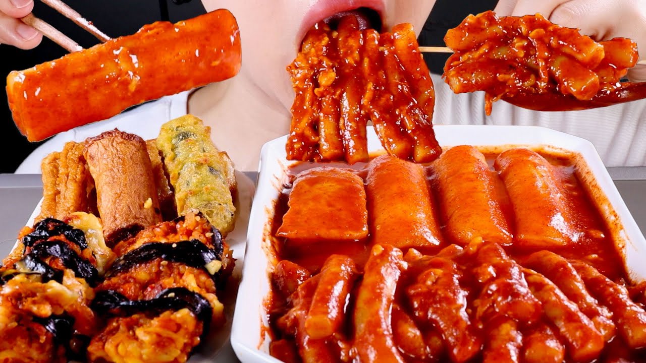 ASMR 신전떡볶이 먹방 | Shinjeon Tteokbokki | Eating Sounds Mukbang