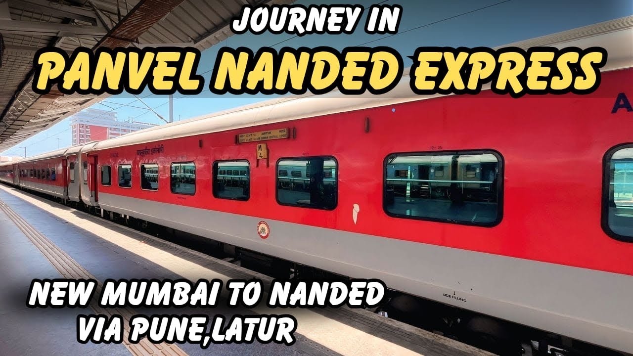 17613 | PANVEL NANDED EXPRESS JOURNEY | New Mumbai To Nanded Via Latur | Full Journey