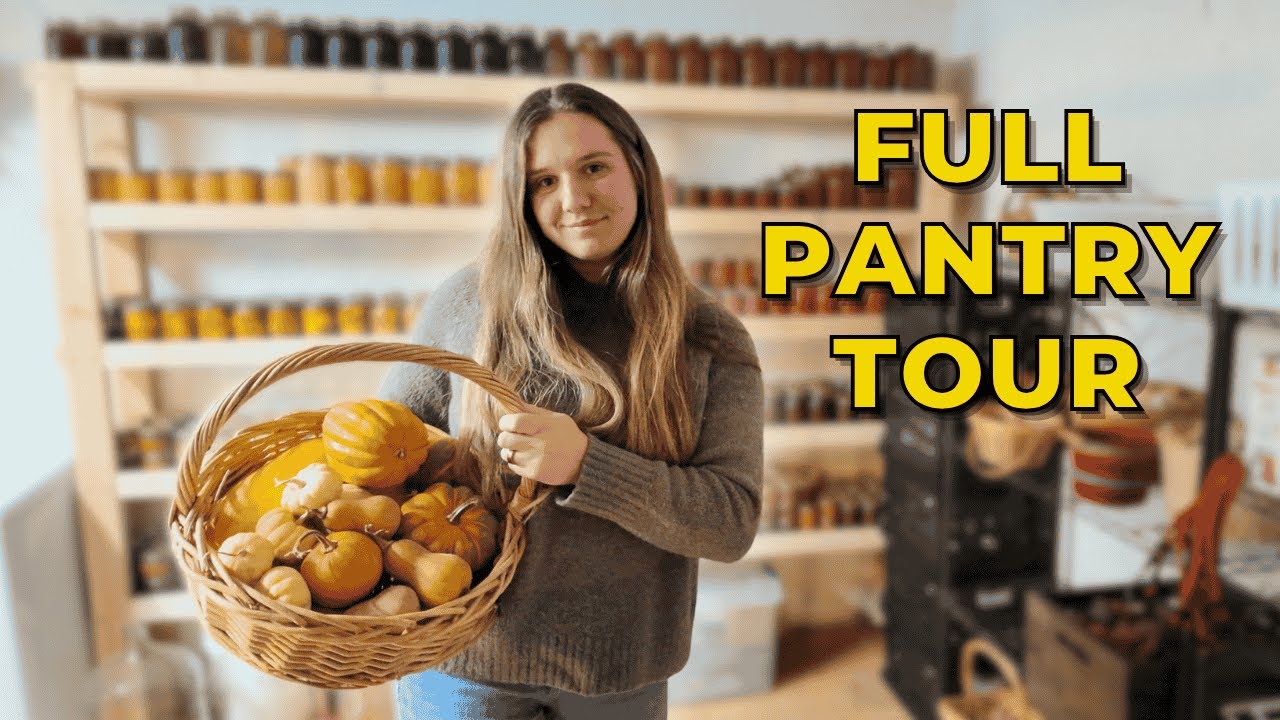 FULL Homestead Pantry Tour 2025 | Canning, Freezer Storage, Bulk Staples & Organization