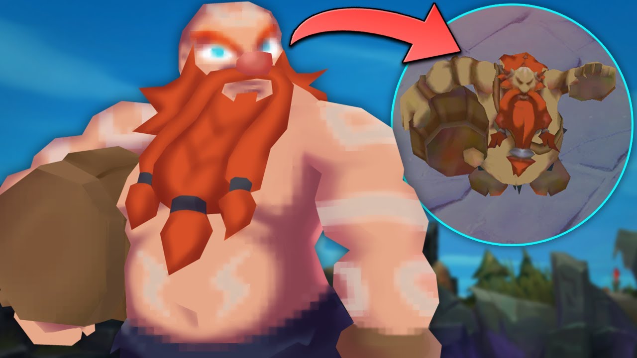 Low Quality Gragas Custom Skin🤰💣