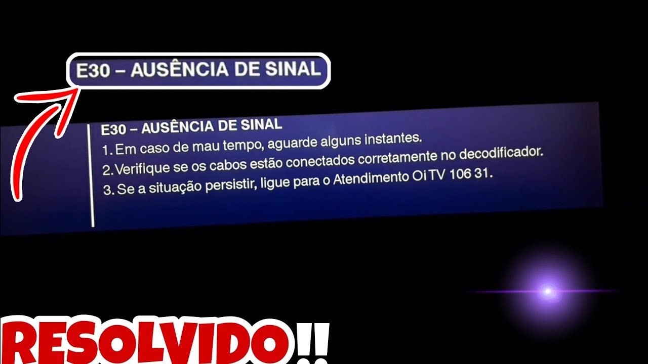 COMO RESOLVER PROBLEMA DE AUSÊNCIA DE SINAL DA OI TV
