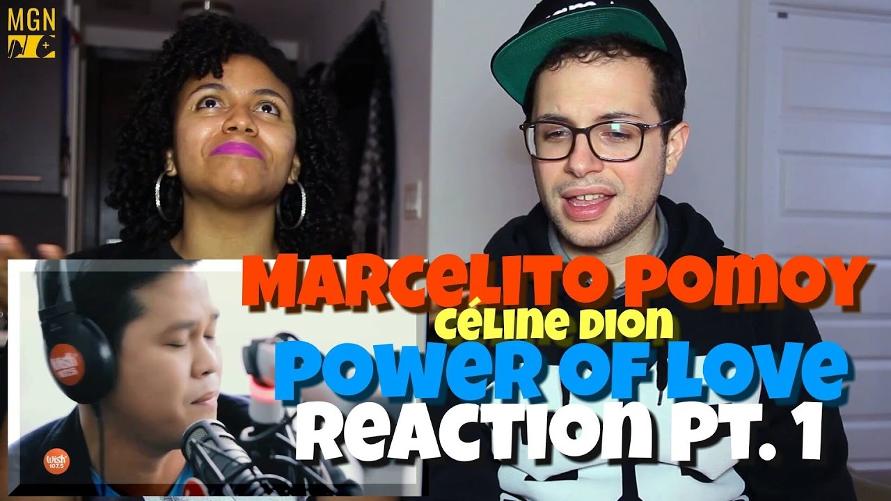 Marcelito Pomoy - Power of Love (Celine Dion) Reaction Pt.1