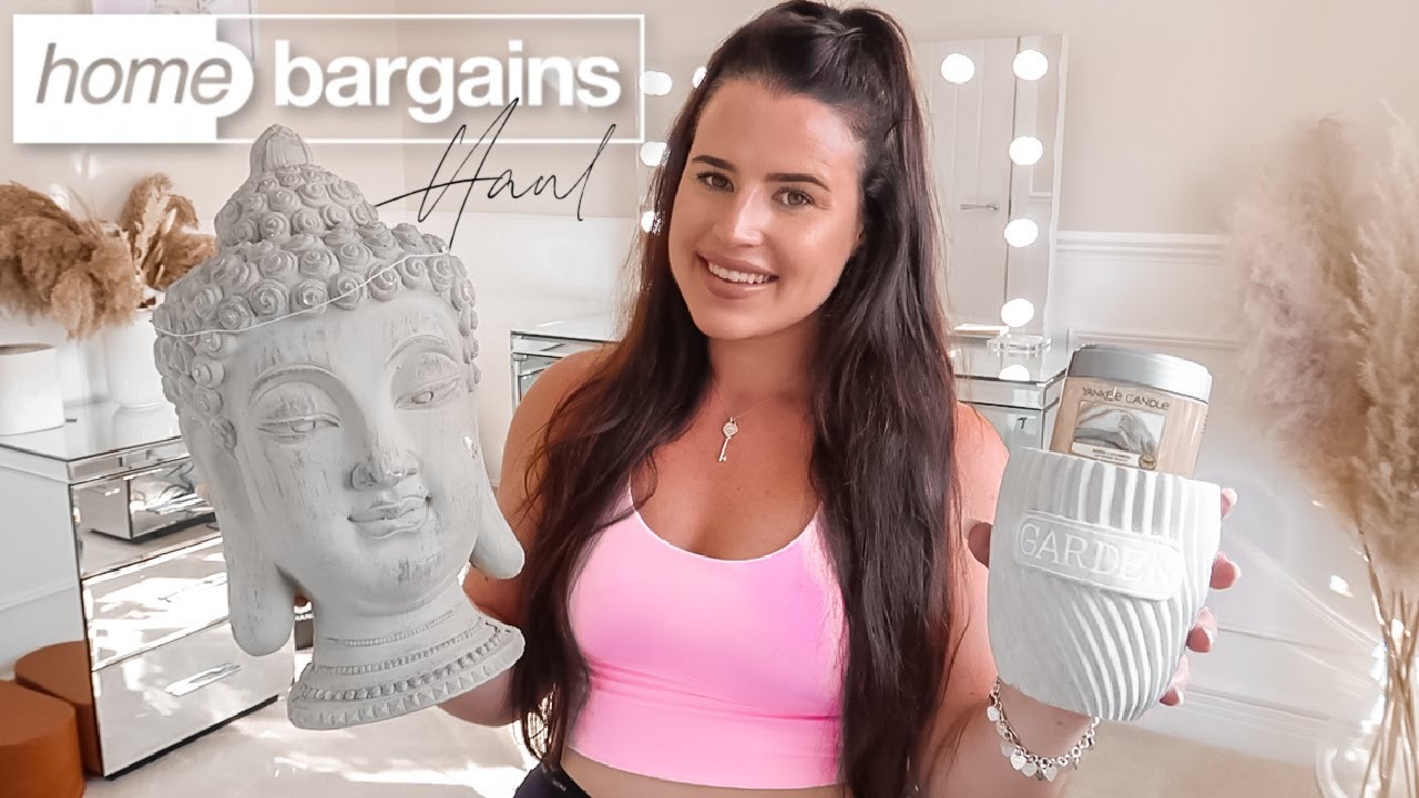 HOME BARGAINS HAUL | GARDEN DECOR, CLEANING & MORE!